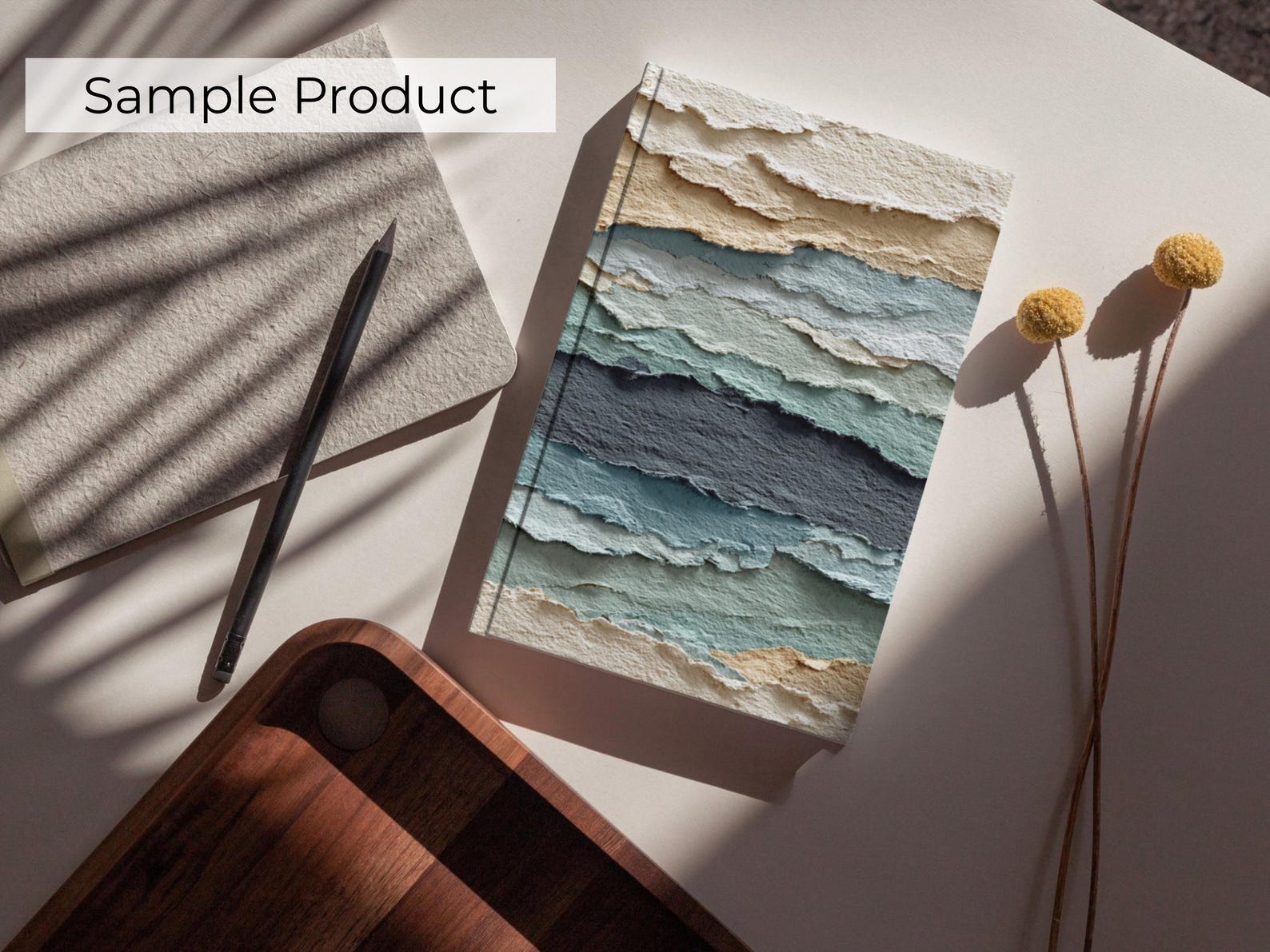 Ocean Waves Torn Paper Texture – Seamless Digital Paper (12x12, 10 JPG ...