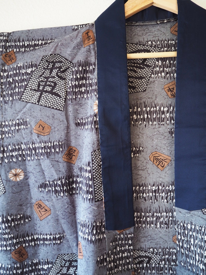 Kimono Underwear Kimono Vintage Mens Nagajuban FREE tracking Vintage Nagajuban