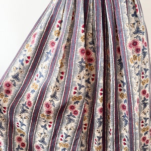 80s 90s Orvis Floral Pleated Midi Skirt image 3