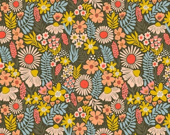 Petals In The Sun - Where the Flowers Grow - Sandra Hutter - Cotton+Steel - 1/2 yd