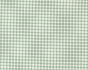 Sunbonnet - Dusty Blue Mini Gingham - My Sew Quilty Life - Moda Fabrics - 1/2 yd