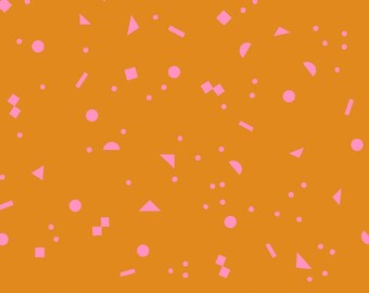 Picture Book - Forms - Tumeric - Kimberly Kight - Ruby Star - 1/2 yd