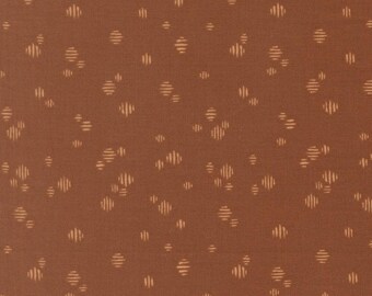 Wellspring - Dashed Blender - Dark Clay - Fancy That Design House - Moda - 1/2 yd