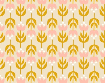 Woodland Park - Gathering- Parchment - Rashida Cole-man Hale - Ruby Star Society - 1/2 yd