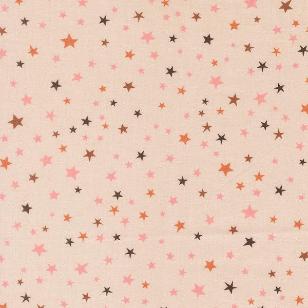 Purrs and Boo - Moonbeam Stars - Elena Amo - Moda Fabrics - 1/2 yd