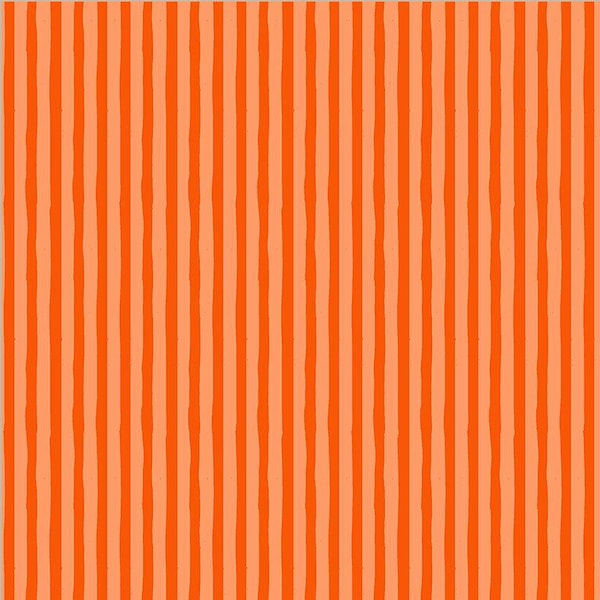 Ruby and Bee Blenders - Drawn Stripe - Peachy Delphinium - Windham Fabrics - 1/2 yd
