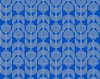 Woodland Park - Ironworks - Blue Ribbon - Rashida Coleman-Hale - Ruby Star Society - 1/2 yd