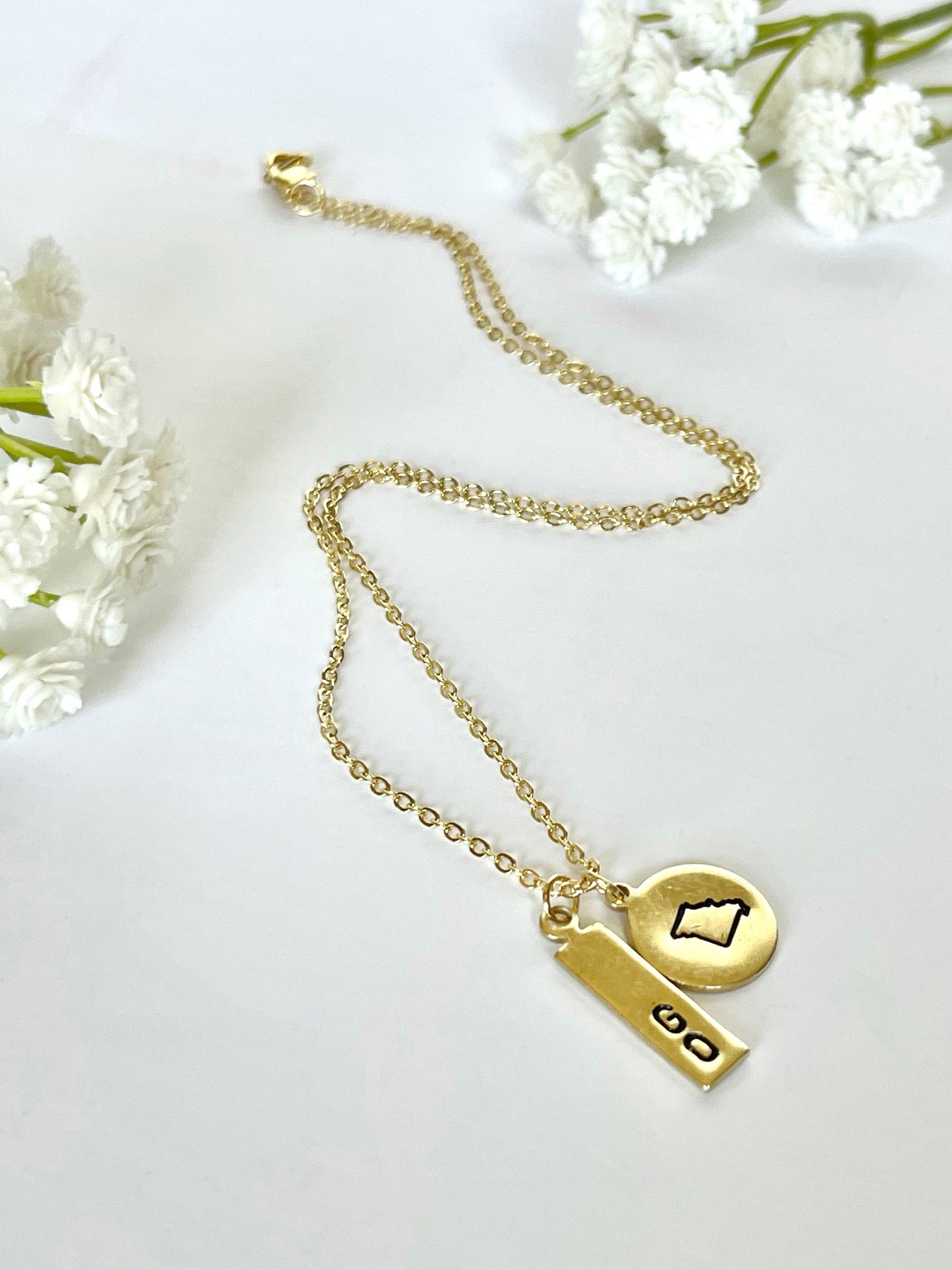 Personalized Pendant Necklace Etsy