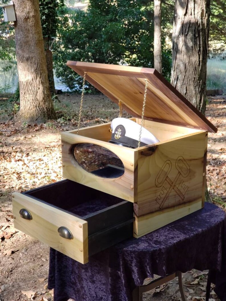 Military Hat Box Etsy