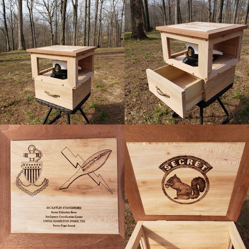 Military Hat Box Etsy