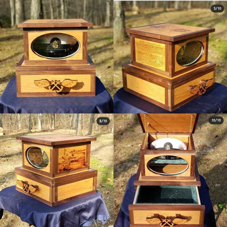 Military Hat Box Etsy