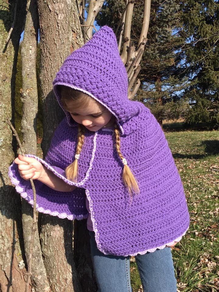 Budgetyarn Kids Poncho Crochet Kit 