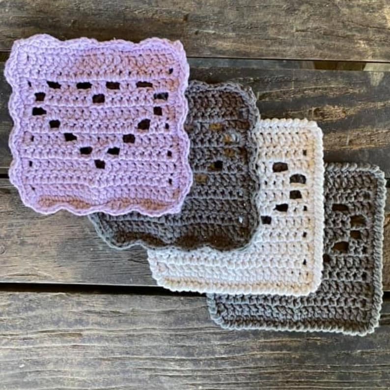 Crochet Bonding Squares, Bonding Square Pattern Etsy Norway