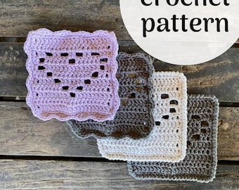 crochet bonding squares, bonding square pattern