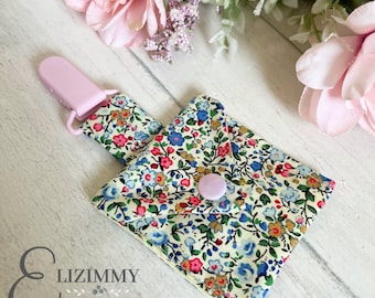 NG Tube Pouch | Feeding Tube Pocket | Tubie Accessories | Dummy Clip on Pouch | Pacifier Pouch | Nasogastric Tube Holder