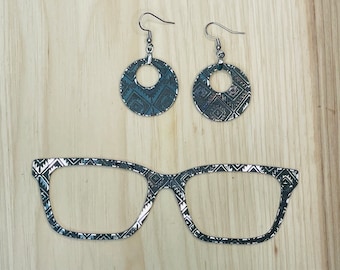 Mirrored Native Acrylic Topper for Interchangeable Magnetic Glasses