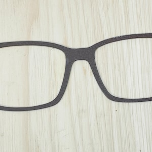 Faux Leather Acrylic Eyewear Topper