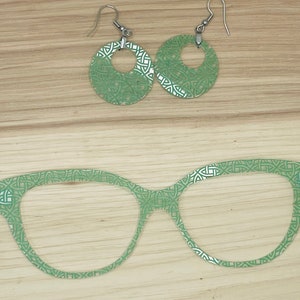 Celtic Knot Translucent Acrylic Topper For Interchangeable Magnetic Glasses