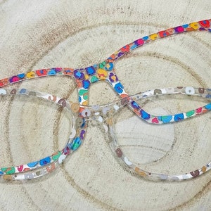 Leopard Translucent Acrylic Toppers