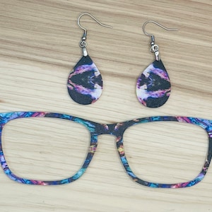 Rainbow “Abalone” Print Topper