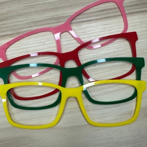 Solid Color Acrylic Eyewear Topper