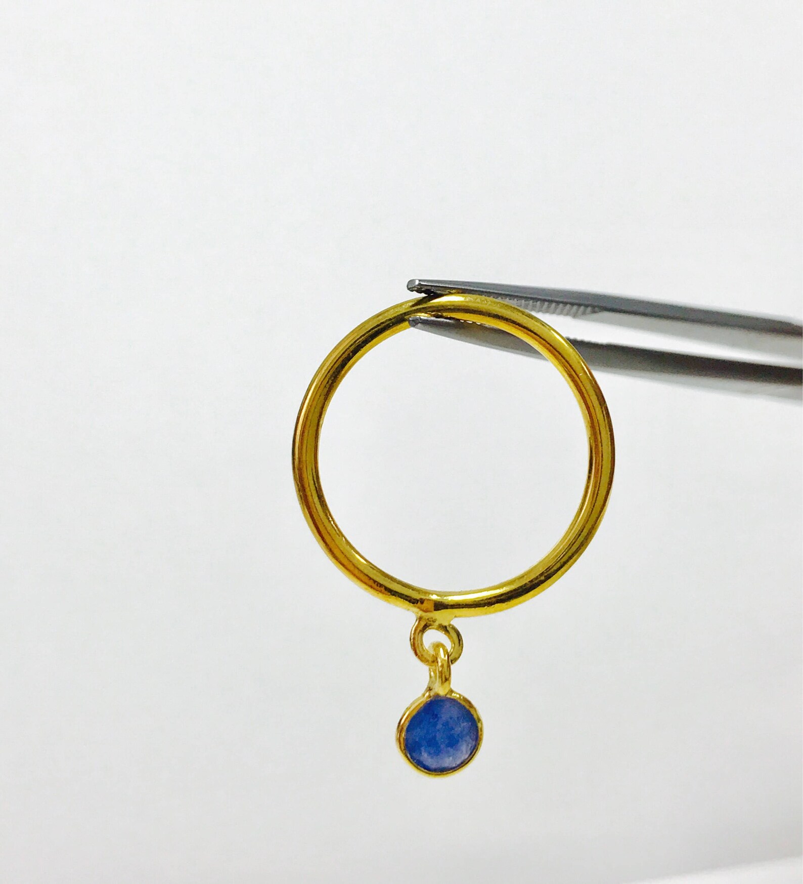 Gemstone Dangle Rings, Dangling Stone Rings, Dangle Charm Rings ...