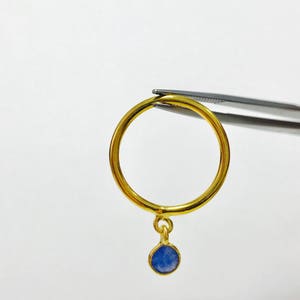 Gemstone Dangle Rings, Dangling Stone Rings, Dangle Charm Rings ...