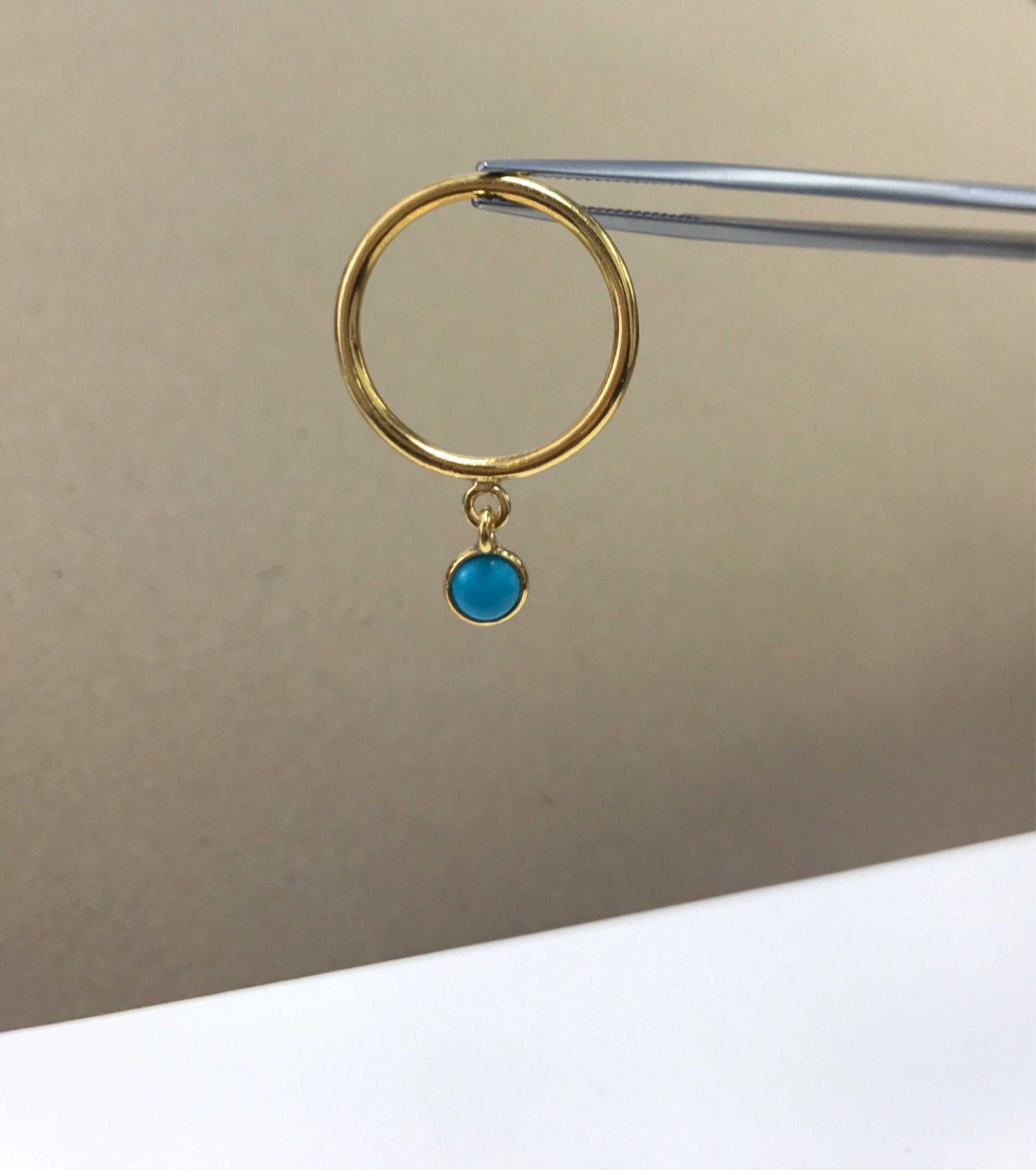 Gemstone Dangle Rings, Dangling Stone Rings, Dangle Charm Rings ...