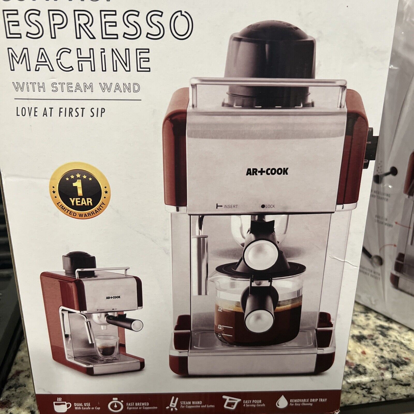 Espresso Coffee Maker Machine Hand Wash Stainless Steel Etsy
