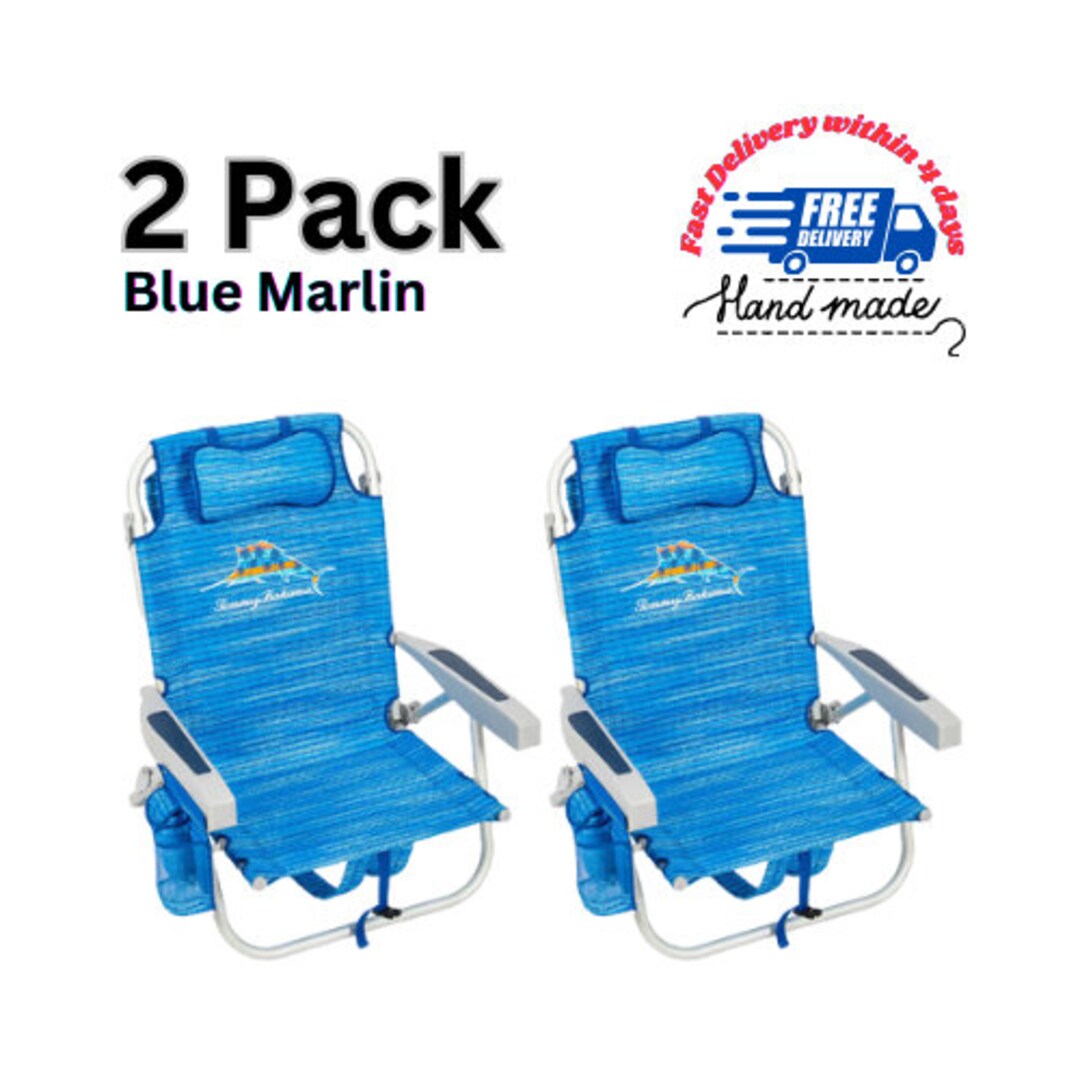 2pack Tommy Bahama Beach Chair 5 Position Chair Including Lay Flat