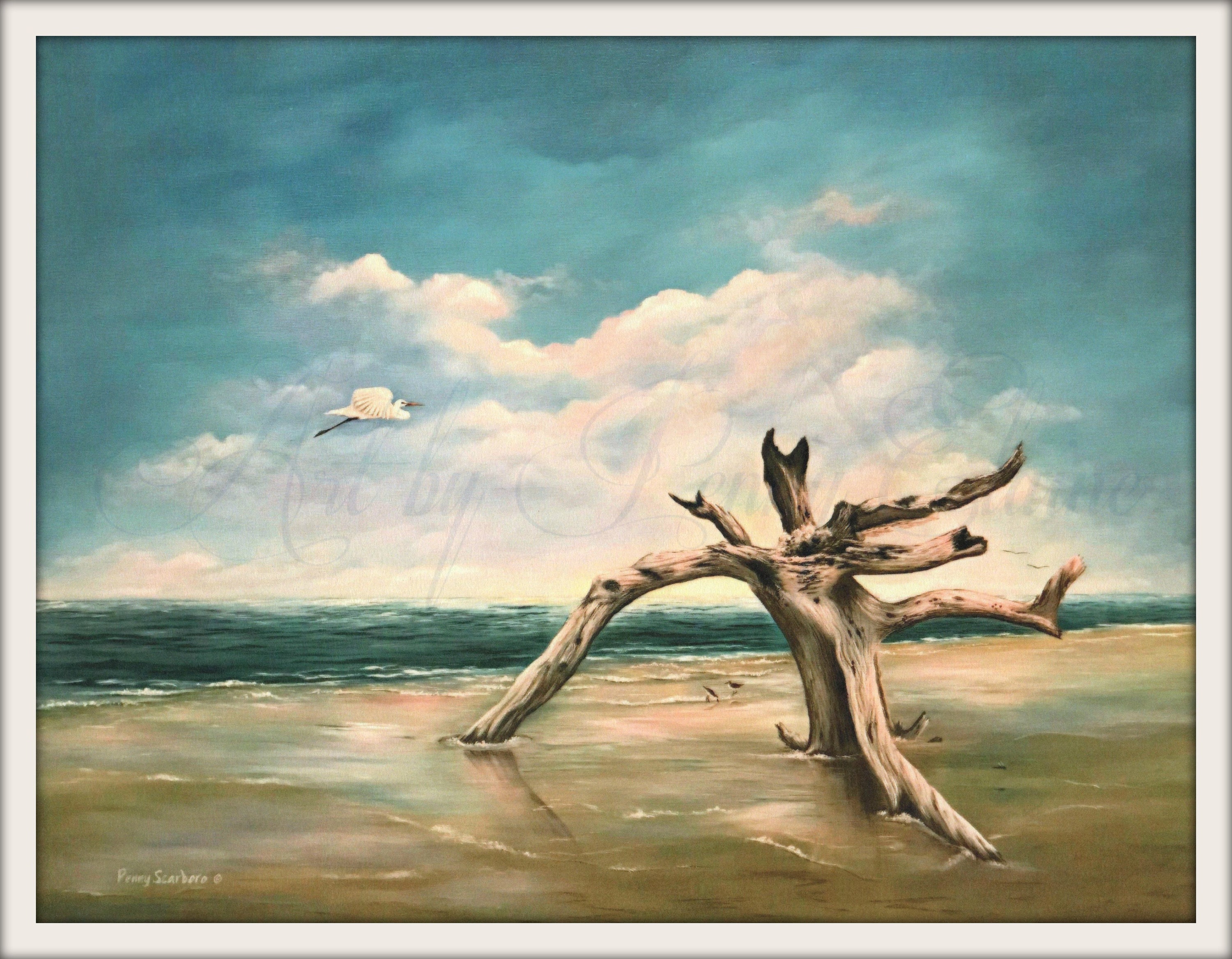 Limited Edition Print, Driftwood, Beach Art, Coastal Art, Original