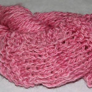 Cotton Candy exotic mohair / alpaca / wool blended roving, 3oz skeins afbeelding 2