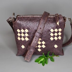 High quality small leather bag / women&#39;s handbag / shoulder bag / Leather crossbody bag / HANDMADE in DE