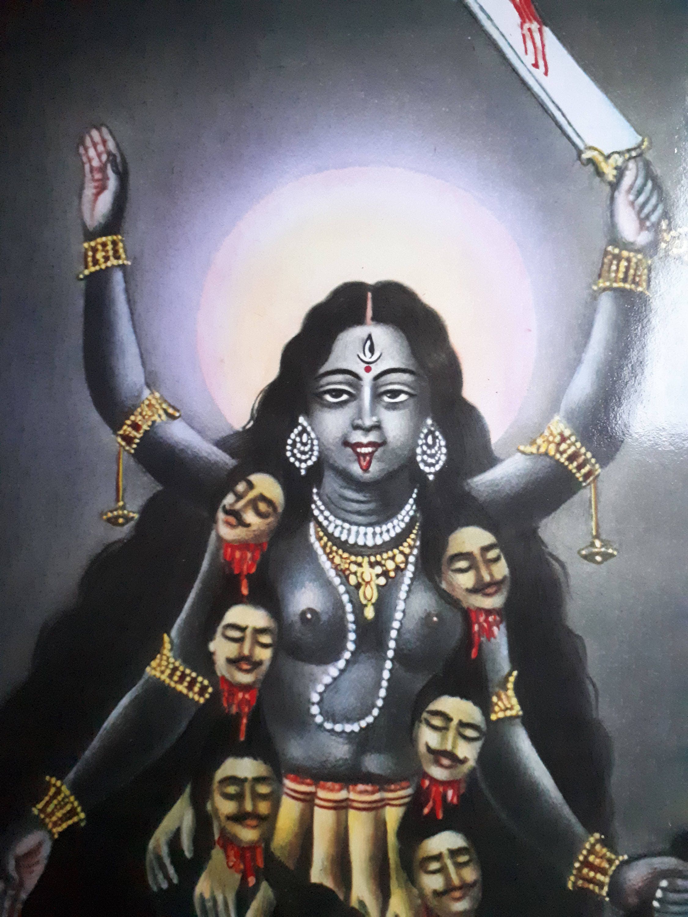 Kali Mata Sex Videos - Hindu Goddess Maa Kali/kali Maa /maha Kali - Etsy UK