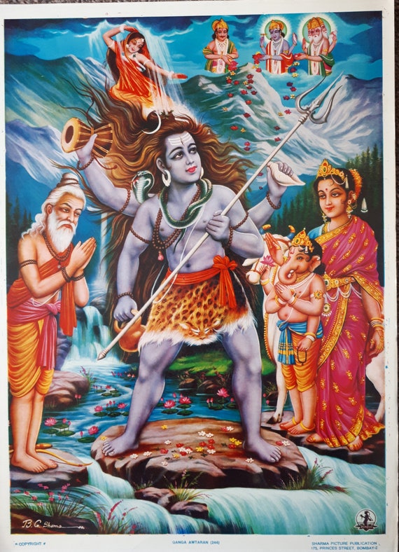 Maa Ganga Avtaran by Sharma Publications - Etsy Australia Maa Ganga Avtaran by Sharma Publications - Etsy Australia