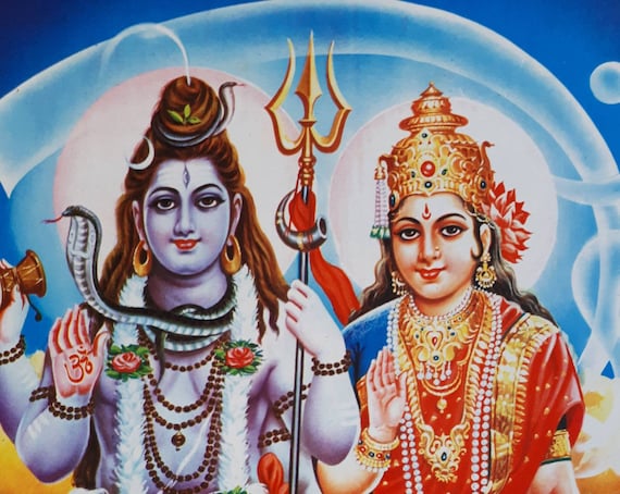 photo of lord shiv parvati