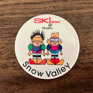 1990s Skiwee Snow Valley Pin