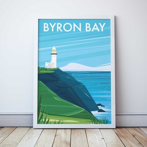 Byron Bay Cape Byron Travel Print