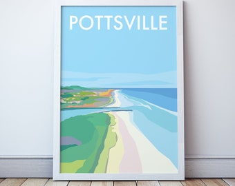 Pottsville Tweed Coast Tweed Heads Travel Print