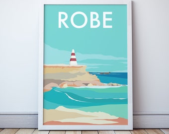 Robe Obelisk South Australia Travel Print