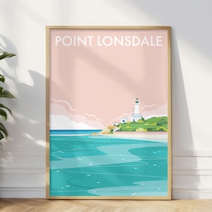 Point Lonsdale Travel Print Poster, Point Lonsdale Art Print, Point Lonsdale Australia