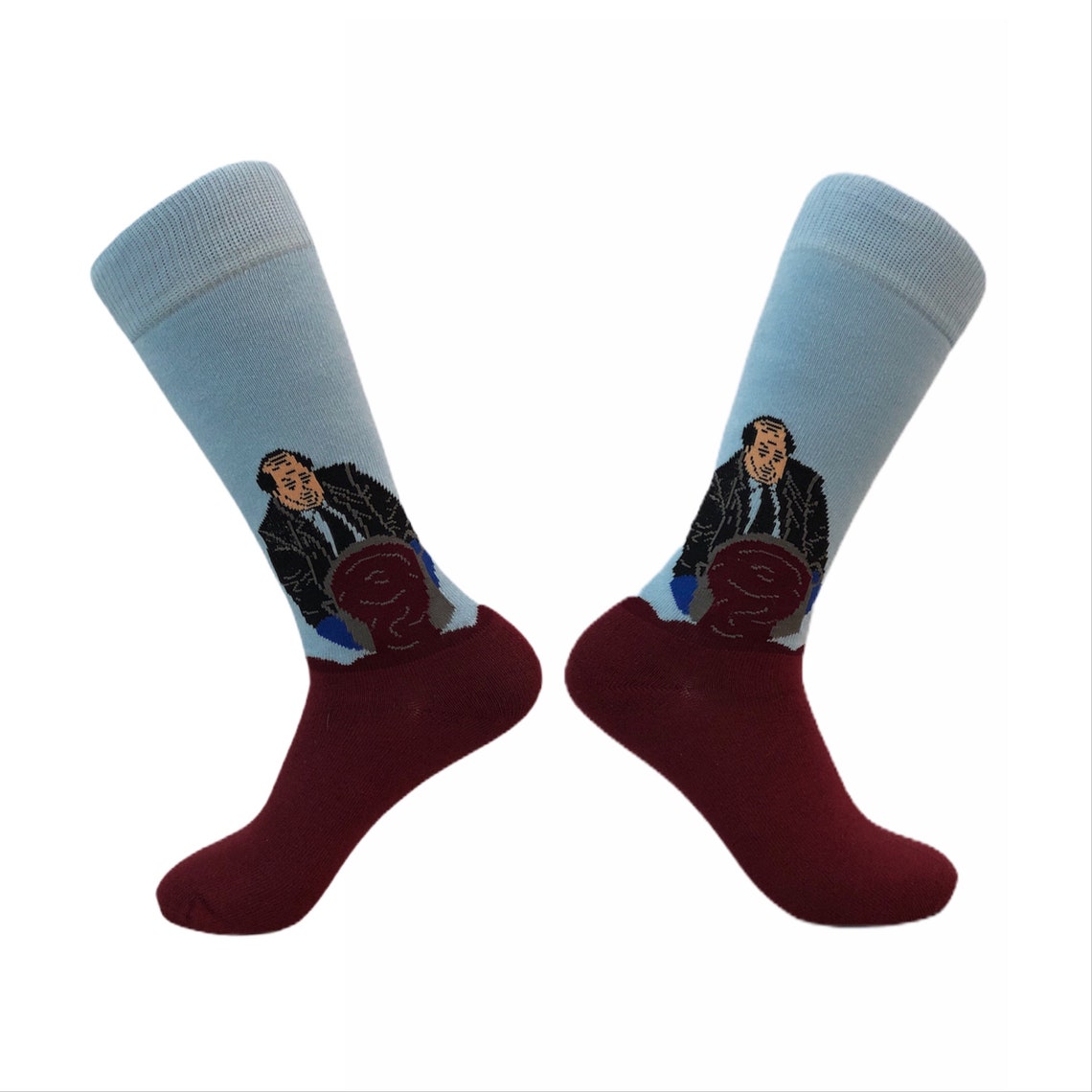 Kevin’s Chili Socks Funny Socks Crazy Socks Meme Socks | Etsy