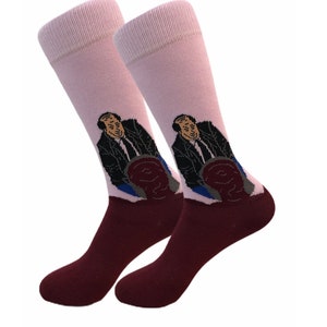 Kevin’s Chili Socks Funny Socks Crazy Socks Meme Socks Dress Socks - Etsy