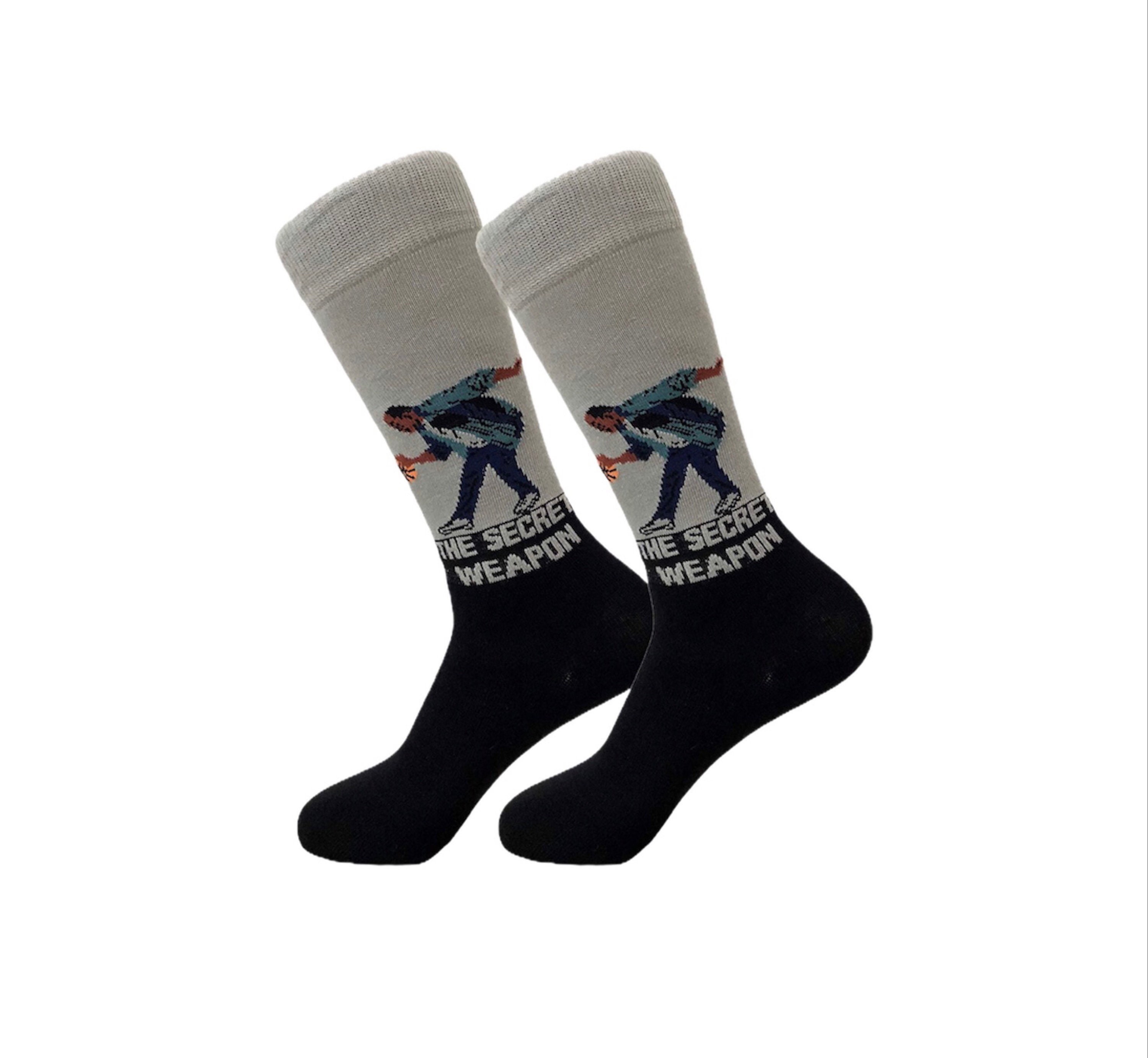 Stanley Hudson Basketball Socks Funny Socks Crazy Socks Meme Socks Dress  Socks 