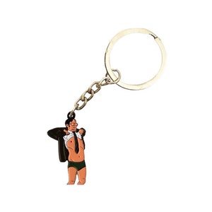 Dwight Schrute Are You Wearing A Wire Keychain Funny Keychain
