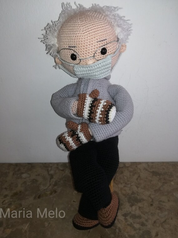 bernie sanders doll pattern