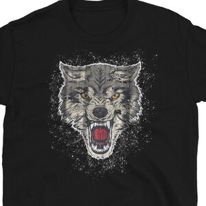 Cool Wolf Graphic T Shirt / Wolf Shirt / Howling Wolf Gifts / Gift for Wolf Lover / Wolves  / Animal Lover / Unisex Tee / Wolf Gift