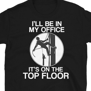 Arborist Office Top Boden Shirt I Funny Arborist T-Shirt I Tree Cutter Shirt I Arborist Geschenk, Holzarbeiter Shirt I Logger Geschenk