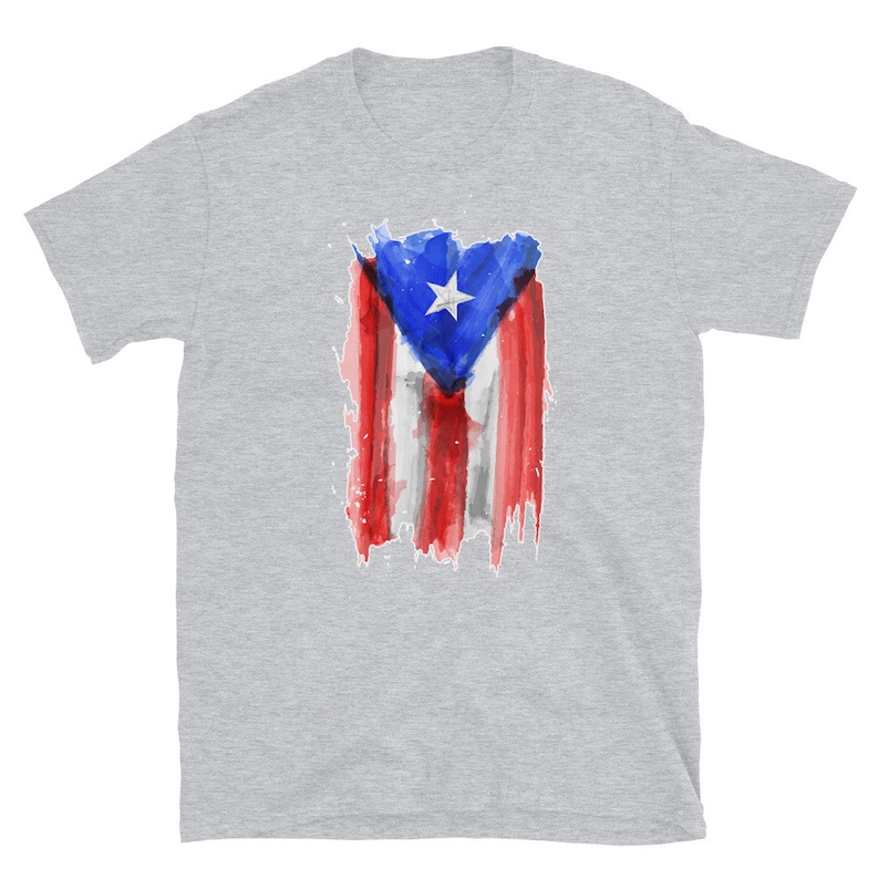 Puerto Rican Boricua Princess Latina Womens Slim Fit Graphic Tee Brisco Brands S