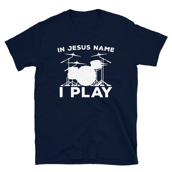 Christian Drummer Gift Shirt Drumming For Jesus Christian Drummer Gift Shirt Drumming For Jesus